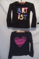 ZESTAW 2 BLUZKI ROZM 134 -140