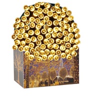 Lampki choinkowe LED 300 biały ciepły, zielony kabel 21m Girlanda RS-003WW