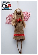 Rękodzieło Aniołek- "Syla" Sylwia Bonas 32cm