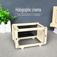Projektor hologramu 3D do telefonu DIY zestaw edukacyjny dla dzieci