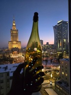 LAMPION LED BUTELKA OZDOBA ROMANTYCZNA PREZENT LAMPKA ŚWIATŁO PIĘKNA LAMPA