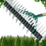 WERTYKULATOR AREATOR RĘCZNY TRAWNIKA TRAWY OGRODU Z TRZONEM W ZESTAWIE