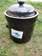 KAMIONKA GARNEK KAMIONKOWY DO KISZENIA OGÓRKÓW,KAPUSTY,WARZYW 10L Gartopf