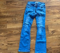 G-venus jeansy 27 87 cott damskie szerokie nogawki