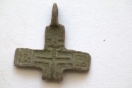 Bizancjum krzyżyk brąz IV-XV w 4