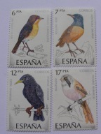 Hiszpania - ptaki - Mi. 2704-07 **