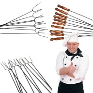 HIT WIDEŁKI KIJE DO OGNISKA GRILLA KIJKI 120CM 10szt!