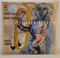 Winyl Weill Brecht Lotte Die Dreigroschenoper Opera za trzy grosze