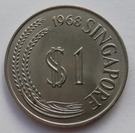 Singapur 1 dolar 1968