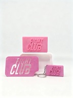 ZESTAW PREZENTOWY MYDŁO + MYDELNICZKA + BRELOK NFC FIGHT CLUB TYLER DURDEN