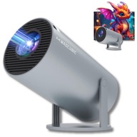 Projektor Led Rzutnik Full 4K Przenośny Projektor 4K Magcubic HY300 Szary