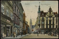 OPOLE - RYNEK - HOTEL POD CZARNYM ORŁEM 1906