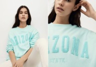 MANGO Teen miętowa bluza oversize Arizona 140 / 164