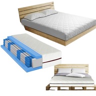 Materac sprężynowy kieszeniowy Materazzi 140 x 200 x 20cm H3