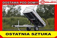 Ciężarowa Wywrotka 2.44m Przyczepa z Hamulcem Kiper 1 oś 1,3t na kat B