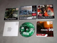 ISS PRO EVOLUTION SOCCER PSX PS1 PLAYSTATION 3xANG + FOLDER + IDEALNA !