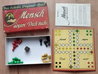 Stara niemiecka gra planszowa Chińczyk oryginalne pudełko instrukcja pionki