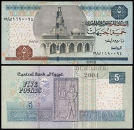 BNA - EGIPT 5 Funtów 2006 seria 119 # P63b # XF-