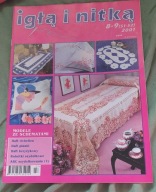Czasopismo Igłą i nitką nr 8-9 (51-52) 2001