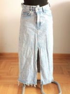 Spódnica Damska Jeansowa Dżinsowa R.36