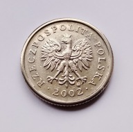 20 groszy 2002, IIIRP, najrzadsza 20-stka z prywatnej kolekcji, super stan