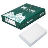 Papier Biurowy A4 K-One Opakowanie 500 Arkuszy do Drukarki Kompatybilny EKO