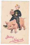 NOWY ROK KOMINIARZ WOREK PIENIĘDZY ŚWINIA 1938