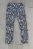 Spodnie panterka dziewczęce 128 Takko 7-8 lat