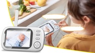 Niania elektroniczna ABM600 z kamerą HD 720P tryb nocny