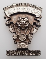 Znaczek, odznaka, blacha zlotowa, motocyklowa No.1853