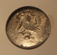 KAMBODŻA - CAMBODIA 2 PE 1/2 FOUND BEZ DATY ( 1847 - 1860) GCN AU58 SREBRO