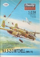 Mały Modelarz 1-2/1994 samolot B-25 D MITCHELL