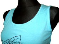 Piżama damska szerokie RAMIONKA szorty r. L