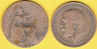 Wielka Brytania Half Penny 1912 r.