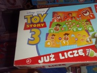 Puzzle i gra w jednym - to 10 x 3 elem. TOY STORY - Już liczę od 1 do 10