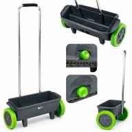 SIEWNIK RĘCZNY DO TRAWY NAWOZU RĘCZNY ROZSIEWACZ DO NASION WARZYW SOLI 12L