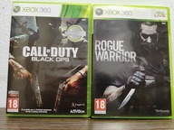 PŁYTY zestaw Call of Duty, Rogue Warrior XBOX 360