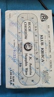 Bilet Ruch Chorzów - F.K. Austria Wiedeń