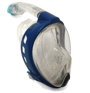 Maska Pełnotwarzowa do Snorkelingu Pływania Seven For 7 Niebieska M/L