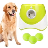 Wyrzutnia piłek dla psa | Automatyczna Zabawka dla Psa | 3 Tryby Odległości