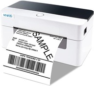 Termiczna drukarka etykiet VRETTI D463B Bluetooth, drukarka wysyłkowa 4 x 6