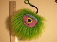 BAG ME! PLUSZOWA MASKOTKA BRELOCZEK ZAWIESZKA KUDŁATY POTWÓR