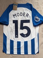 Koszulka Brighton 23/24 JAKUB MODER z autografem