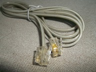 KABEL PRZEWÓD TELEFONICZNY RJ 11 - 2 metry