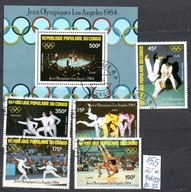 Kongo 76 T , nr 946/ 50 , blok 35 , komplet