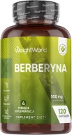 Berberyna 500 mg 120 kaps WEGAŃSKA 4 miesiące bez GMO
