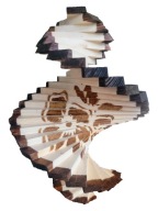 Świderek kręciołek wiatrak ozdoba ogrodowa 40cm rocznica