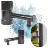 ZBIERACZ ŁAPACZ DESZCZÓWKI WODY DESZCZOWEJ ODZYSKIWACZ WODY Z ZAWOREM 100mm