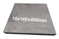 Blacha stalowa płaskownik formatka z blachy 10mm 140x400mm