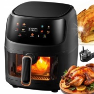 FRYTKOWNICA BEZTŁUSZCZOWA FRYTOWNICA PIEKARNIK AIR FRAYER DUŻA 2400W 8L